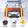 image:imageVEVOR Safety Bollard 48 Inch Height Bollard Post 45 Inch Diameter Steel Pipe Safety Bollard Post Yellow Steel Bollard Steel Safety Bollard with 8 Anchor Bolts Perfect for TrafficSensitive Area42Hx45D