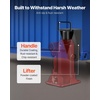 image:imageVEVOR Shipping Container Jack Lug with UShaped Handle 1Pack Storage Leveler Booster Withstands Sun amp Rain Heavy Duty Container Jack Lug for Shipping Industry Logistics Warehouse Management2Pack