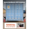 image:imageVEVOR Shipping Container Jack Lug with UShaped Handle 1Pack Storage Leveler Booster Withstands Sun amp Rain Heavy Duty Container Jack Lug for Shipping Industry Logistics Warehouse Management2Pack