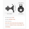 image:imageVEVOR Shipping Container Wheels 6Lug Wheels Kit Heavy Duty Shipping Container Axle with Ratchet Tie DownMoves 20 ft  40 ft Secure Transport for Dock Warehouse Construction Site Black6Lug