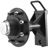 image:imageVEVOR Shipping Container Wheels 6Lug Wheels Kit Heavy Duty Shipping Container Axle with Ratchet Tie DownMoves 20 ft  40 ft Secure Transport for Dock Warehouse Construction Site Black8Lug
