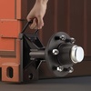 image:imageVEVOR Shipping Container Wheels 6Lug Wheels Kit Heavy Duty Shipping Container Axle with Ratchet Tie DownMoves 20 ft  40 ft Secure Transport for Dock Warehouse Construction Site Black6Lug