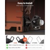 image:imageVEVOR Shipping Container Wheels 6Lug Wheels Kit Heavy Duty Shipping Container Axle with Ratchet Tie DownMoves 20 ft  40 ft Secure Transport for Dock Warehouse Construction Site Black6Lug