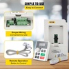image:imageVEVOR Single Phase to 3Phase Rotary Converter 75HP 21A 208240V InputOutput Rotary Phase Converter  Expandable to Higher Horsepower for HeavyLoad EquipmentWhite4HP14A