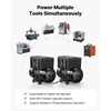 image:imageVEVOR Single Phase to 3Phase Rotary Converter 75HP 21A 208240V InputOutput Rotary Phase Converter  Expandable to Higher Horsepower for HeavyLoad EquipmentBlack25HP7A