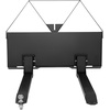 image:imageVEVOR Skid Steer Pallet Forks 2600 lbs Rated Capacity Pallet Fork Frame Attachment with 48inch Pallet Forks Blades 178 inch Ball Hitch Receiver Quick Tach Connection for Skid Steers Tractors