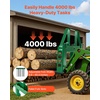 image:imageVEVOR Skid Steer Pallet Forks 50 Pallet Fork Frame with 42 Fork Blades 2inch Hitch Receiver amp Spear Sleeves Rated 4000 LB Fit for JD Tractors36 Forks
