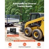 image:imageVEVOR Skid Steer Pallet Frame 4000 lbs Rated Load Capacity 50inch Pallet Fork Frame Attachments with 2inch Hitch Receiver amp Spear Sleeves Fit for John Deere Loaders Quick Attach Mount Frame Only45 x 7 x 19 in