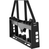 image:imageVEVOR Skid Steer Pallet Frame 4000 lbs Rated Load Capacity 50inch Pallet Fork Frame Attachments with 2inch Hitch Receiver amp Spear Sleeves Fit for John Deere Loaders Quick Attach Mount Frame Only45 x 7 x 3425 in