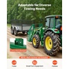 image:imageVEVOR Skid Steer Pallet Frame 4000 lbs Rated Load Capacity 50inch Pallet Fork Frame Attachments with 2inch Hitch Receiver amp Spear Sleeves Fit for John Deere Loaders Quick Attach Mount Frame OnlyFit for JD
