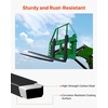 image:imageVEVOR Skid Steer Pallet Frame 4000 lbs Rated Load Capacity 50inch Pallet Fork Frame Attachments with 2inch Hitch Receiver amp Spear Sleeves Fit for John Deere Loaders Quick Attach Mount Frame OnlyFit for JD