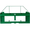 image:imageVEVOR Skid Steer Pallet Frame 4000 lbs Rated Load Capacity 50inch Pallet Fork Frame Attachments with 2inch Hitch Receiver amp Spear Sleeves Fit for John Deere Loaders Quick Attach Mount Frame OnlyFit for JD