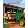 image:imageVEVOR Skid Steer Pallet Frame 4000 lbs Rated Load Capacity 50inch Pallet Fork Frame Attachments with 2inch Hitch Receiver amp Spear Sleeves Fit for John Deere Loaders Quick Attach Mount Frame OnlyFit for JD