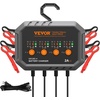 image:imageVEVOR Smart Battery Charger 25A 6V 12V 24V Ternary Lithium LiFePO4 LeadAcid GelAGM Battery Charger with 34Inch LCD Display Trickle Charging Maintainer Desulfator for Car Boat Motorcycle2A4
