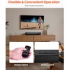 image:imageVEVOR Sound Bar for Smart TV 21 Channel 35Inch Compact Soundbar TV Speakers with Builtin Subwoofer for Projector Bluetooth AUX Connection Easy Setup 120W Surround Sound System for Home Audio17IN Compact