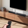 image:imageVEVOR Sound Bar for Smart TV 21 Channel 35Inch Compact Soundbar TV Speakers with Builtin Subwoofer for Projector Bluetooth AUX Connection Easy Setup 120W Surround Sound System for Home Audio32IN Compact