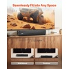 image:imageVEVOR Sound Bar for Smart TV 21 Channel 35Inch Compact Soundbar TV Speakers with Builtin Subwoofer for Projector Bluetooth AUX Connection Easy Setup 120W Surround Sound System for Home Audio17IN Compact