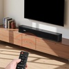 image:imageVEVOR Sound Bar for Smart TV 21 Channel 35Inch Compact Soundbar TV Speakers with Builtin Subwoofer for Projector Bluetooth AUX Connection Easy Setup 120W Surround Sound System for Home Audio24IN Compact
