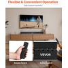 image:imageVEVOR Sound Bar for Smart TV 21 Channel 35Inch Compact Soundbar TV Speakers with Builtin Subwoofer for Projector Bluetooth AUX Connection Easy Setup 120W Surround Sound System for Home Audio32IN Compact