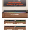 image:imageVEVOR Sound Bar for Smart TV 21 Channel 35Inch Compact Soundbar TV Speakers with Builtin Subwoofer for Projector Bluetooth AUX Connection Easy Setup 120W Surround Sound System for Home Audio32IN Compact