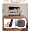 image:imageVEVOR Sound Bar for Smart TV 21 Channel 35Inch Compact Soundbar TV Speakers with Builtin Subwoofer for Projector Bluetooth AUX Connection Easy Setup 120W Surround Sound System for Home Audio35IN Compact