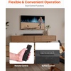 image:imageVEVOR Sound Bar for Smart TV 21 Channel 35Inch Compact Soundbar TV Speakers with Builtin Subwoofer for Projector Bluetooth AUX Connection Easy Setup 120W Surround Sound System for Home Audio24IN Compact