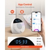 image:imageVEVOR Sound Machine 18 Soothing Sleep Sounds 7Color Night Light 6in1 White Noise Sound Machine with Dual Alarms APP AutoOff Timer and Memory Function for Baby Adults Home Office amp Travel