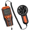 image:imageVEVOR Split Handheld Anemometer 14140 Digital Wind Speed CFM Meter Gauge with LED Backlight Screen Measures Wind Velocity Temperature Air Flow for Sailing Surfing Flying HVAC