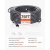 image:imageVEVOR Starlink Gen 2 Cable 75 FT 24 AWG Copper Core Durable Extension Cable for Standard Generation 2 Compatible with Starlink Rectangular Satellite V2 Flexible Wiring for RV Backyard or Camping
