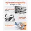 image:imageVEVOR Steel Banding Strapping Kit Heavy Duty Banding Sealer Tool with 200 ft Binding Straps 200 Metal Clasps Manual Pallet Packaging Strapping Kit for Warehouse Transportation Industrial BundlingSteel 34x100 3PC Set