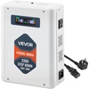 image:imageVEVOR Step Up Voltage Converter 2000VA Heavy Duty Voltage Power Converter 110V to 220V Power Transformer with 2 EU Outlets USB Output LCD Display Temperature Protection for 220V AppliancesWhite