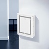 image:imageVEVOR Structured Media Enclosure 17Inch Recessed inWall Media Box with Cover WallMount Cable Management Box Kit Structured Wiring MultiMedia Cabinet ColdRolled Steel for TV Home TheaterWhiteEnclosure  Cover