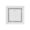 image:imageVEVOR Structured Media Enclosure 17Inch Recessed inWall Media Box with Cover WallMount Cable Management Box Kit Structured Wiring MultiMedia Cabinet ColdRolled Steel for TV Home TheaterWhiteEnclosure  Cover
