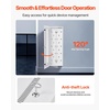 image:imageVEVOR Structured Media Enclosure 17Inch Recessed inWall Media Box with Cover WallMount Cable Management Box Kit Structured Wiring MultiMedia Cabinet ColdRolled Steel for TV Home TheaterWhiteEnclosure  Vented Door