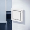 image:imageVEVOR Structured Media Enclosure 17Inch Recessed inWall Media Box with Cover WallMount Cable Management Box Kit Structured Wiring MultiMedia Cabinet ColdRolled Steel for TV Home TheaterWhiteEnclosure  Cover