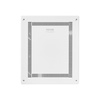 image:imageVEVOR Structured Media Enclosure 17Inch Recessed inWall Media Box with Cover WallMount Cable Management Box Kit Structured Wiring MultiMedia Cabinet ColdRolled Steel for TV Home TheaterWhiteEnclosure  Cover