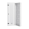image:imageVEVOR Structured Media Enclosure 17Inch Recessed inWall Media Box with Cover WallMount Cable Management Box Kit Structured Wiring MultiMedia Cabinet ColdRolled Steel for TV Home TheaterWhiteEnclosure  Vented Door