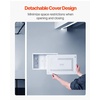 image:imageVEVOR Structured Media Enclosure 17Inch Recessed inWall Media Box with Cover WallMount Cable Management Box Kit Structured Wiring MultiMedia Cabinet ColdRolled Steel for TV Home TheaterWhiteEnclosure  Cover