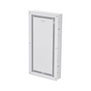 image:imageVEVOR Structured Media Enclosure 17Inch Recessed inWall Media Box with Cover WallMount Cable Management Box Kit Structured Wiring MultiMedia Cabinet ColdRolled Steel for TV Home TheaterWhiteEnclosure  Cover