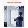 image:imageVEVOR Structured Media Enclosure 17Inch Recessed inWall Media Box with Cover WallMount Cable Management Box Kit Structured Wiring MultiMedia Cabinet ColdRolled Steel for TV Home TheaterWhiteEnclosure  Cover