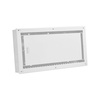 image:imageVEVOR Structured Media Enclosure 17Inch Recessed inWall Media Box with Cover WallMount Cable Management Box Kit Structured Wiring MultiMedia Cabinet ColdRolled Steel for TV Home TheaterWhiteEnclosure  Cover