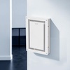 image:imageVEVOR Structured Media Enclosure 17Inch Recessed inWall Media Box with Cover WallMount Cable Management Box Kit Structured Wiring MultiMedia Cabinet ColdRolled Steel for TV Home TheaterWhiteEnclosure  Cover