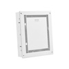 image:imageVEVOR Structured Media Enclosure 17Inch Recessed inWall Media Box with Cover WallMount Cable Management Box Kit Structured Wiring MultiMedia Cabinet ColdRolled Steel for TV Home TheaterWhiteEnclosure  Cover