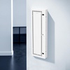 image:imageVEVOR Structured Media Enclosure 17Inch Recessed inWall Media Box with Cover WallMount Cable Management Box Kit Structured Wiring MultiMedia Cabinet ColdRolled Steel for TV Home TheaterWhiteEnclosure  Vented Door