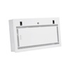 image:imageVEVOR Structured Media Enclosure 17Inch Recessed inWall Media Box with Cover WallMount Cable Management Box Kit Structured Wiring MultiMedia Cabinet ColdRolled Steel for TV Home TheaterWhiteEnclosure  Cover