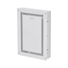 image:imageVEVOR Structured Media Enclosure 17Inch Recessed inWall Media Box with Cover WallMount Cable Management Box Kit Structured Wiring MultiMedia Cabinet ColdRolled Steel for TV Home TheaterWhiteEnclosure  Cover