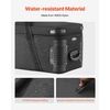 image:imageVEVOR Studio Equipment Trolley Case 3937 x 1496 x 1260 in  100 x 38 x 32 cm Rolling Camera Bag Carrying Bag with Wheels Straps Padded Compartment Handle for Light Stands Tripods Telescopesblack body with orange