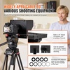 image:imageVEVOR Teleprompter 8 Desktop Prompter with Adjustable Spectroscope Remote Control for YouTube Twitch Zoom Supports DSLRWebcamSmartphone for Video RecordingLive StreamingMirror Size 10 Inch