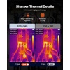 image:imageVEVOR Thermal Camera TISR Super Resolution 240x180 Thermal Imaging Camera with 2MP Visual Camera 96x96 IR Resolution 25HZ Refresh Rate 4F to 1022F 4 Image Modes amp 6 Color Paletteslarge