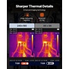 image:imageVEVOR Thermal Camera TISR Super Resolution 240x180 Thermal Imaging Camera with 2MP Visual Camera 96x96 IR Resolution 25HZ Refresh Rate 4F to 1022F 4 Image Modes amp 6 Color Palettessmall